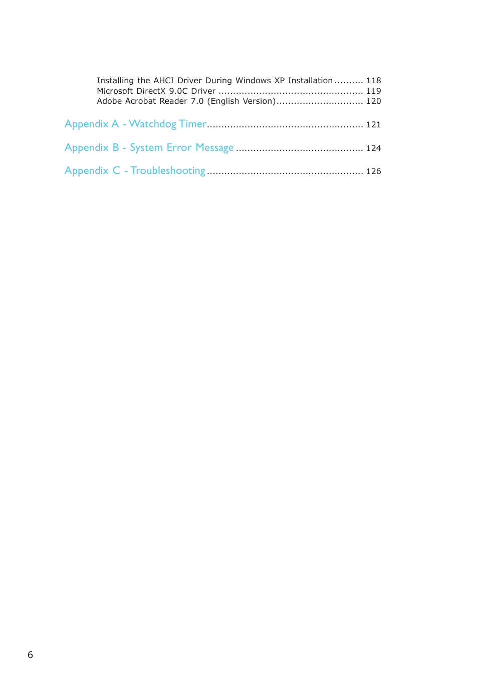 DFI NP951-B16C User Manual | Page 6 / 129
