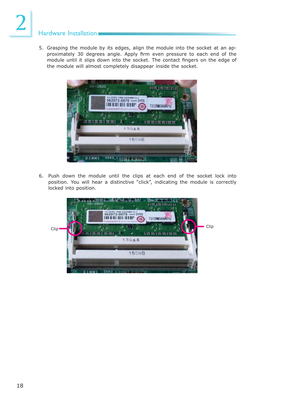 DFI OT951-D series User Manual | Page 18 / 107