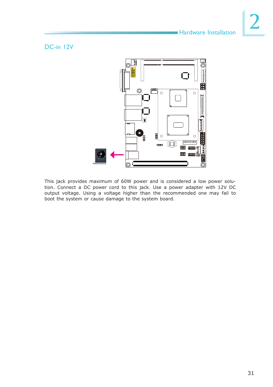 DFI OT951-D series User Manual | Page 31 / 107