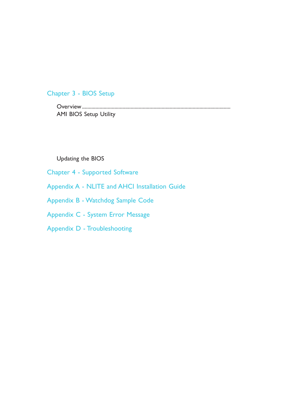 DFI OT951-D series User Manual | Page 5 / 107