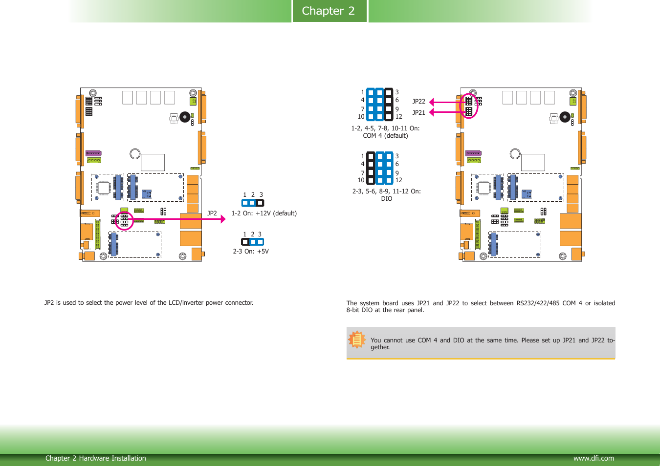 Chapter 2 | DFI BT253 User Manual | Page 16 / 62