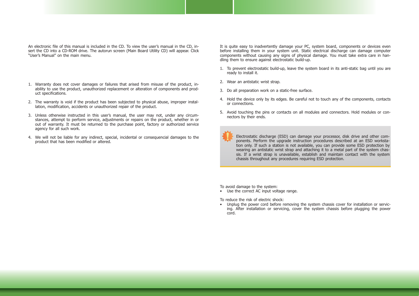 About this manual, Warranty, Static electricity precautions | Safety measures | DFI BT253 User Manual | Page 4 / 62