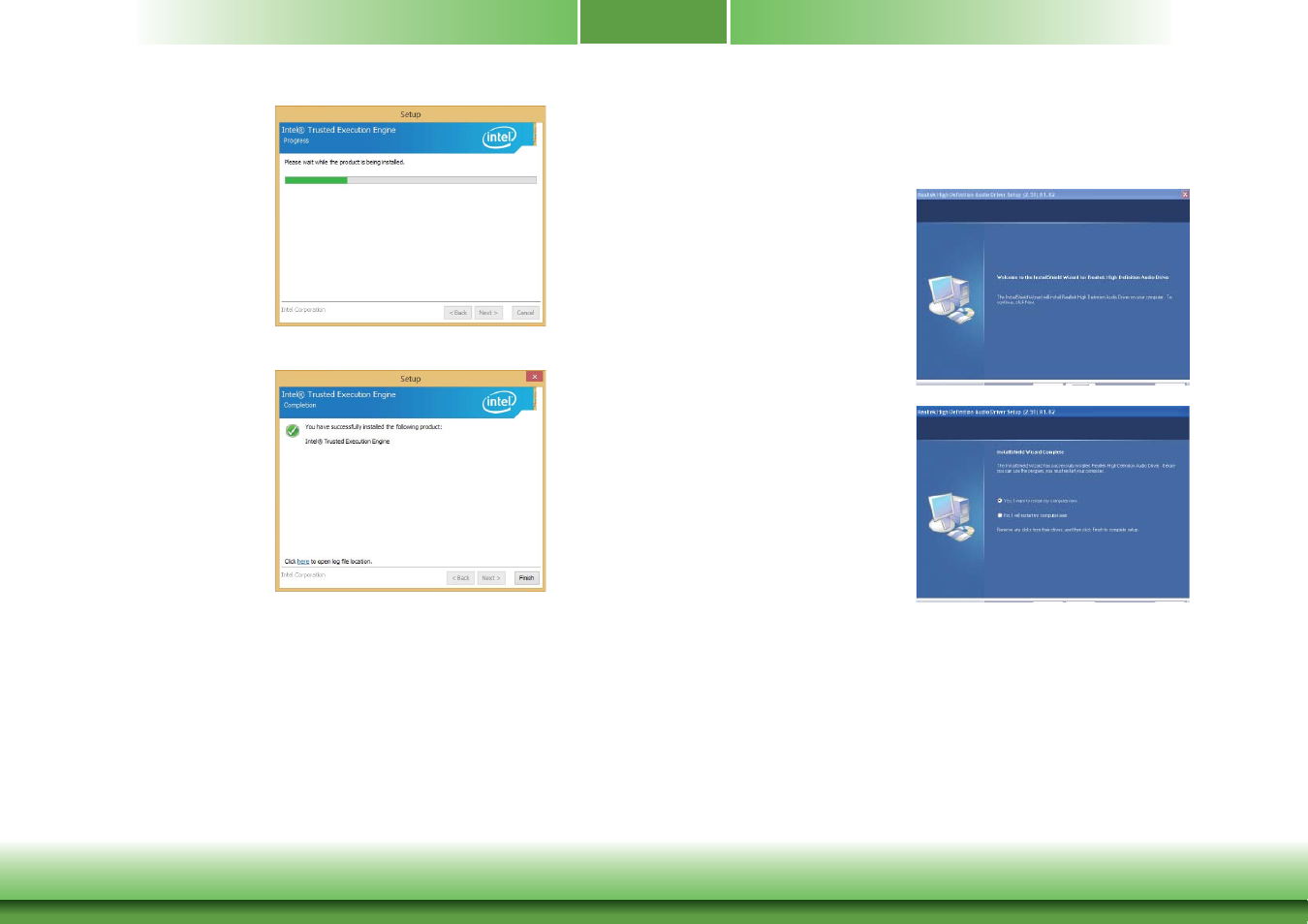 Chapter 4 | DFI BT253 User Manual | Page 50 / 62