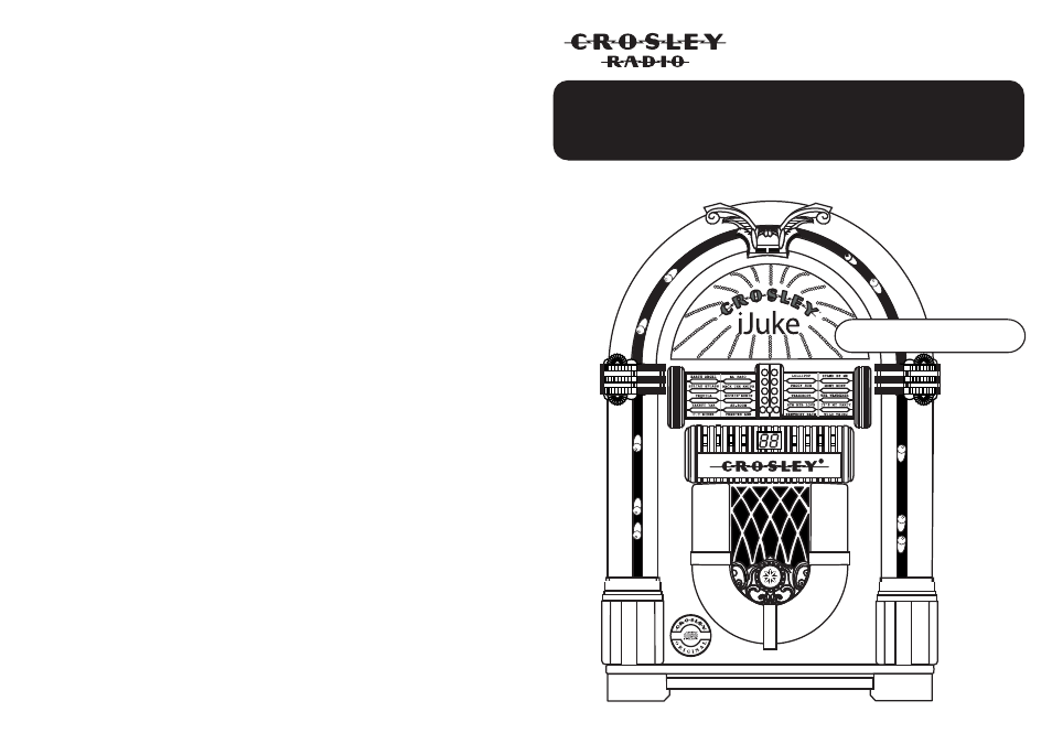 Crosley Radio Bubbler iJuke CR16 User Manual | 6 pages