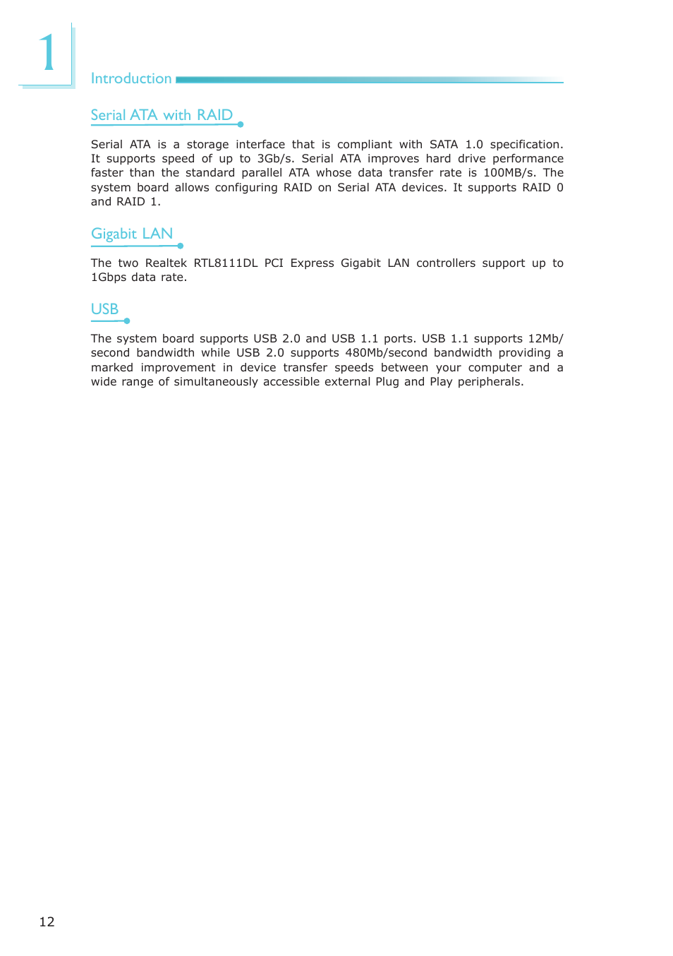 DFI AR100-DR User Manual | Page 12 / 112