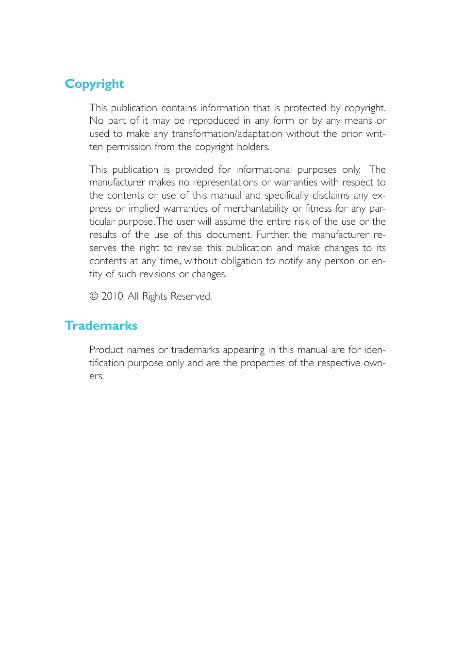 DFI BL100-NE/-PE User Manual | Page 2 / 127