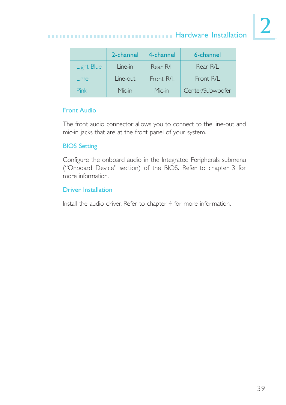 DFI BL100-NE/-PE User Manual | Page 39 / 127