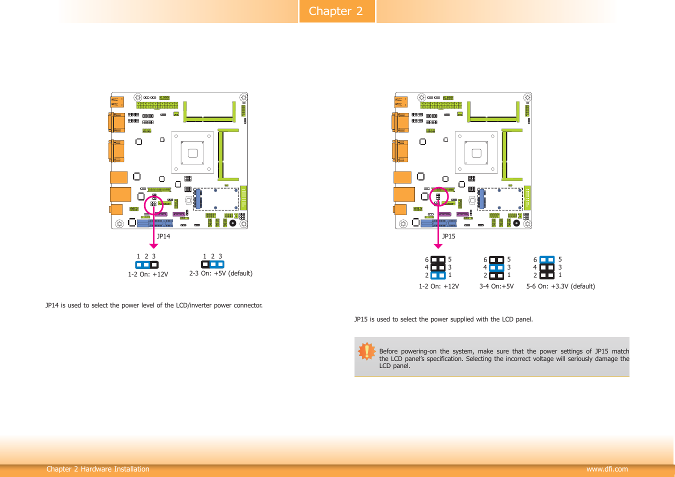 Chapter 2 | DFI BT100 User Manual | Page 14 / 71