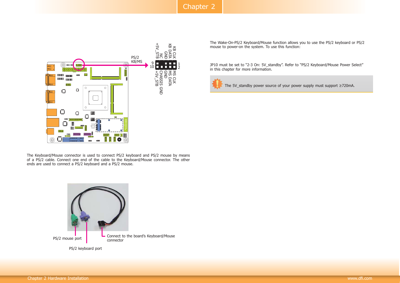 Chapter 2 | DFI BT100 User Manual | Page 28 / 71