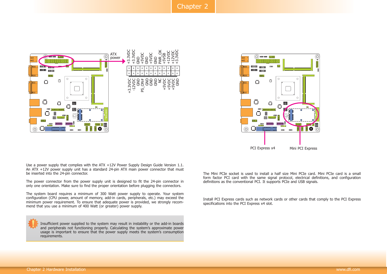 Chapter 2 | DFI BT100 User Manual | Page 30 / 71