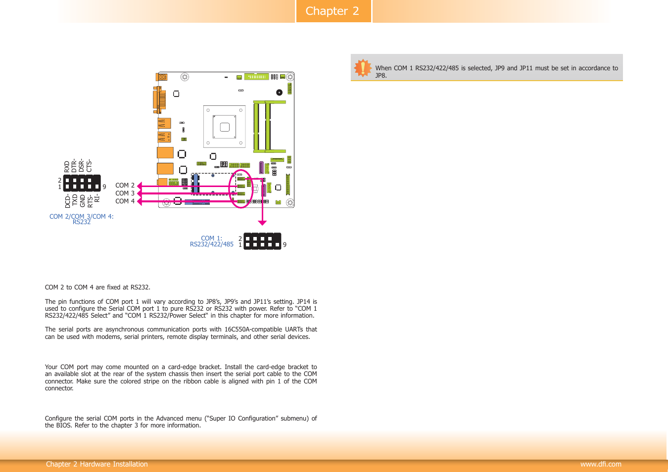 Chapter 2 | DFI BT101 User Manual | Page 27 / 72