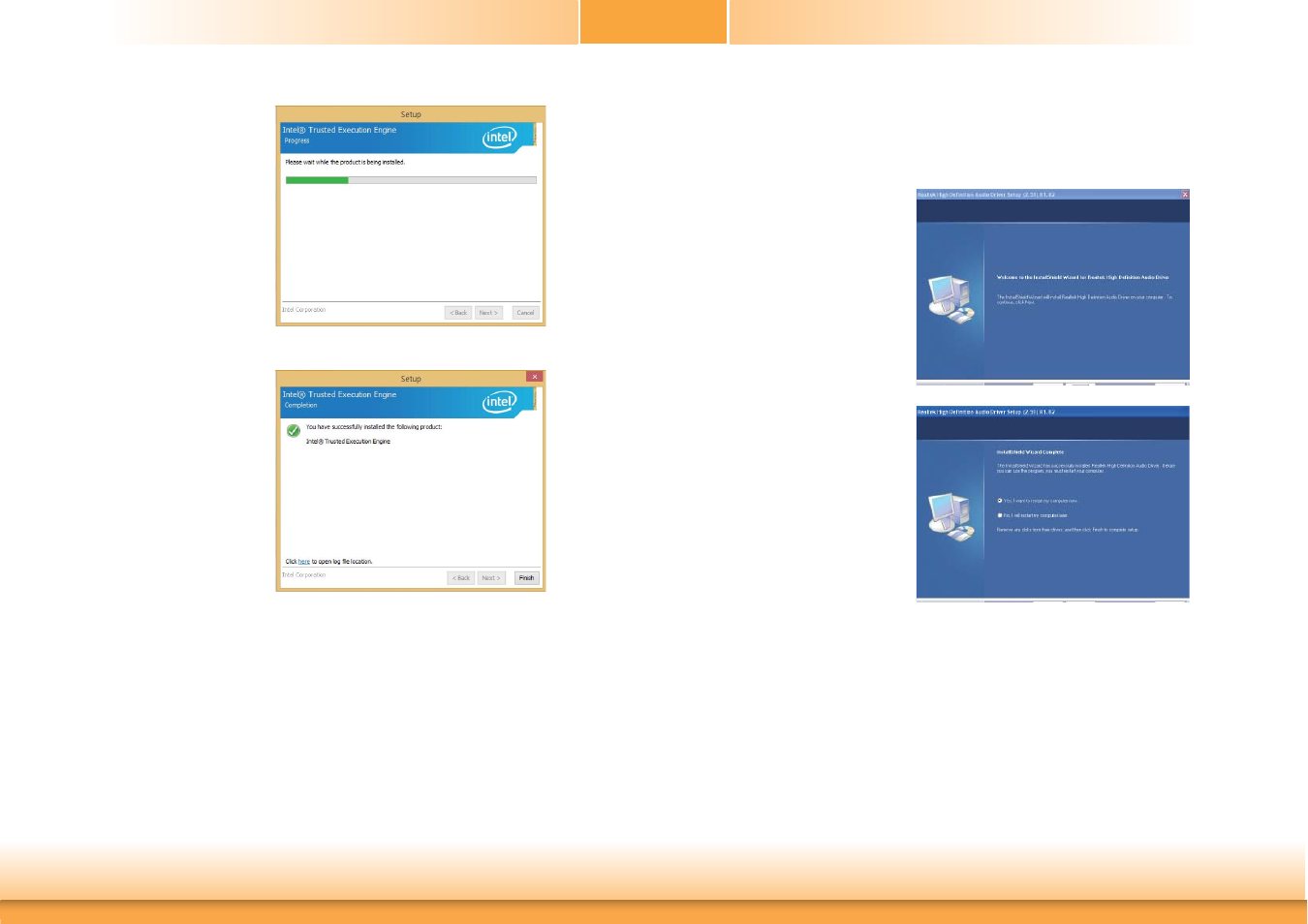 Chapter 4 | DFI BT101 User Manual | Page 58 / 72