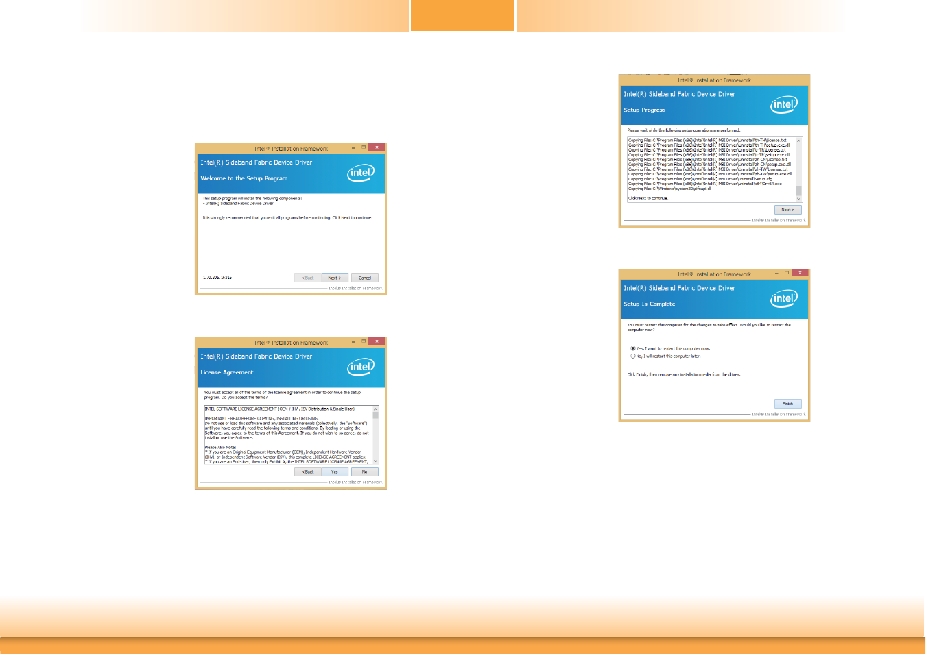 Chapter 4 | DFI BT101 User Manual | Page 59 / 72