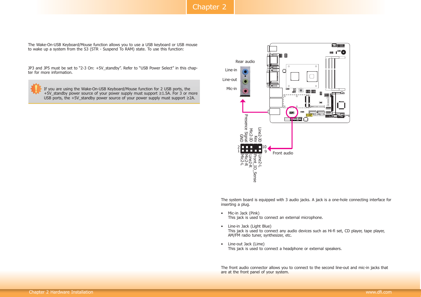 Chapter 2 | DFI CD101-N User Manual | Page 20 / 69