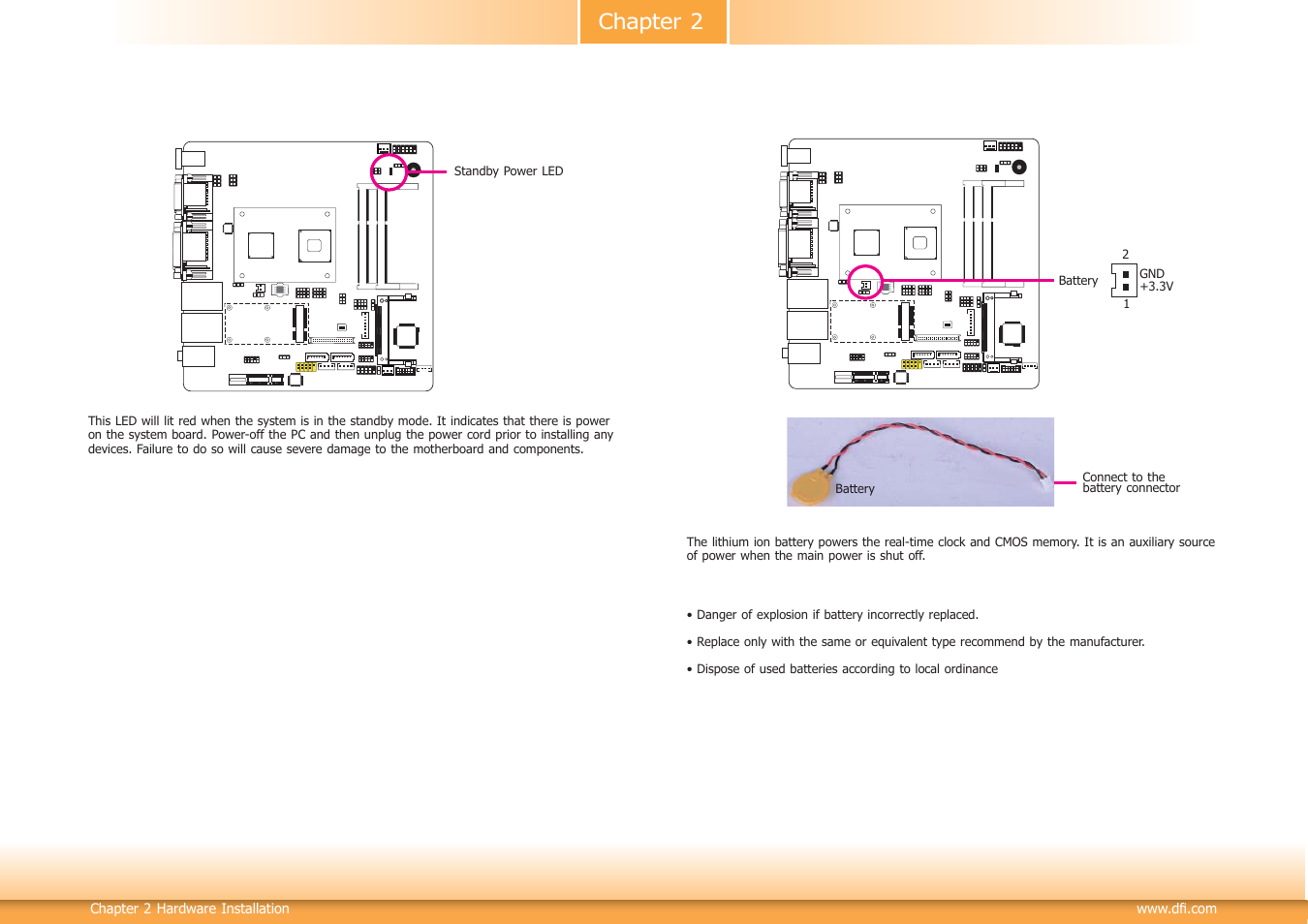 Chapter 2 | DFI CD101-N User Manual | Page 27 / 69