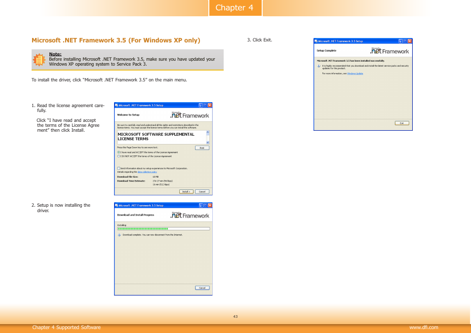 Chapter 4 | DFI CD101-N User Manual | Page 43 / 69