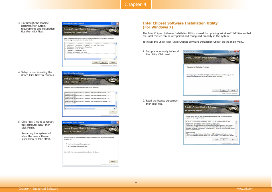 Chapter 4 | DFI CD101-N User Manual | Page 45 / 69