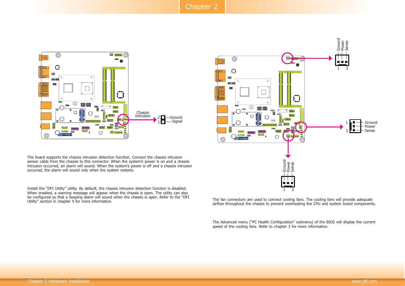 Chapter 2 | DFI CD102 Series User Manual | Page 28 / 76