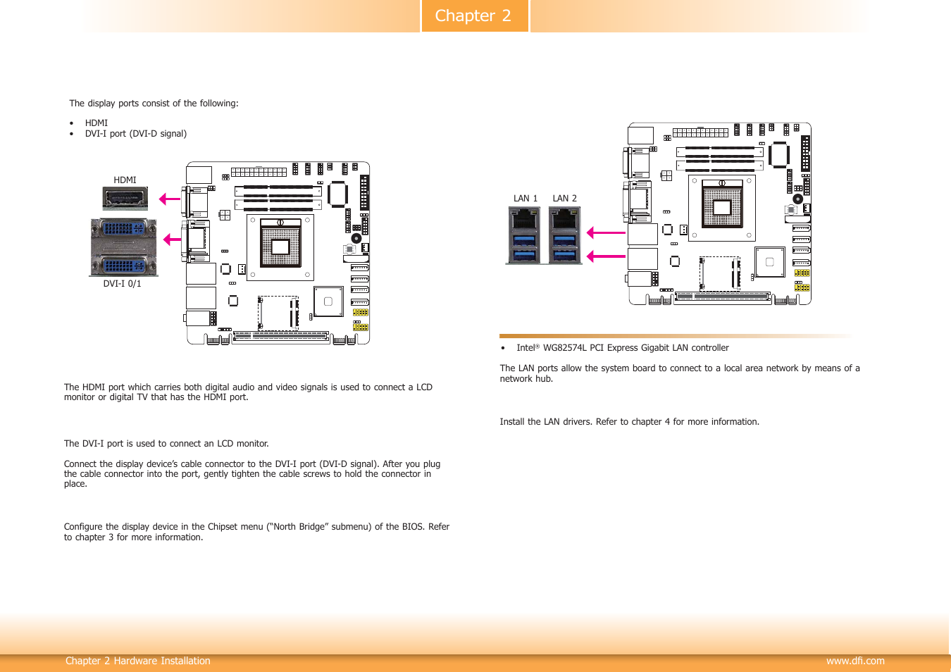 Chapter 2 | DFI CM100-C User Manual | Page 18 / 70
