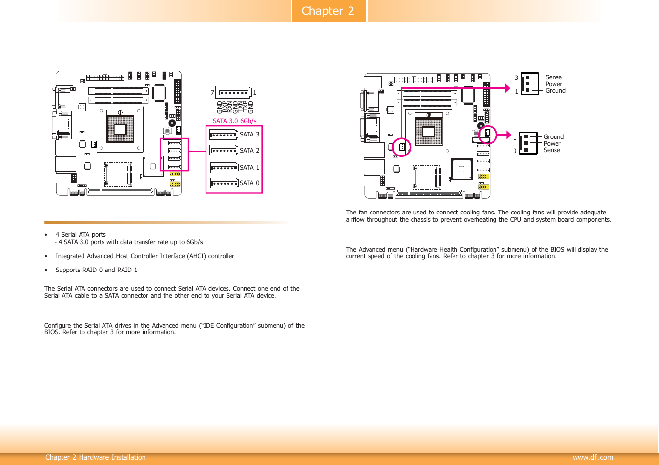 Chapter 2 | DFI CM100-C User Manual | Page 21 / 70