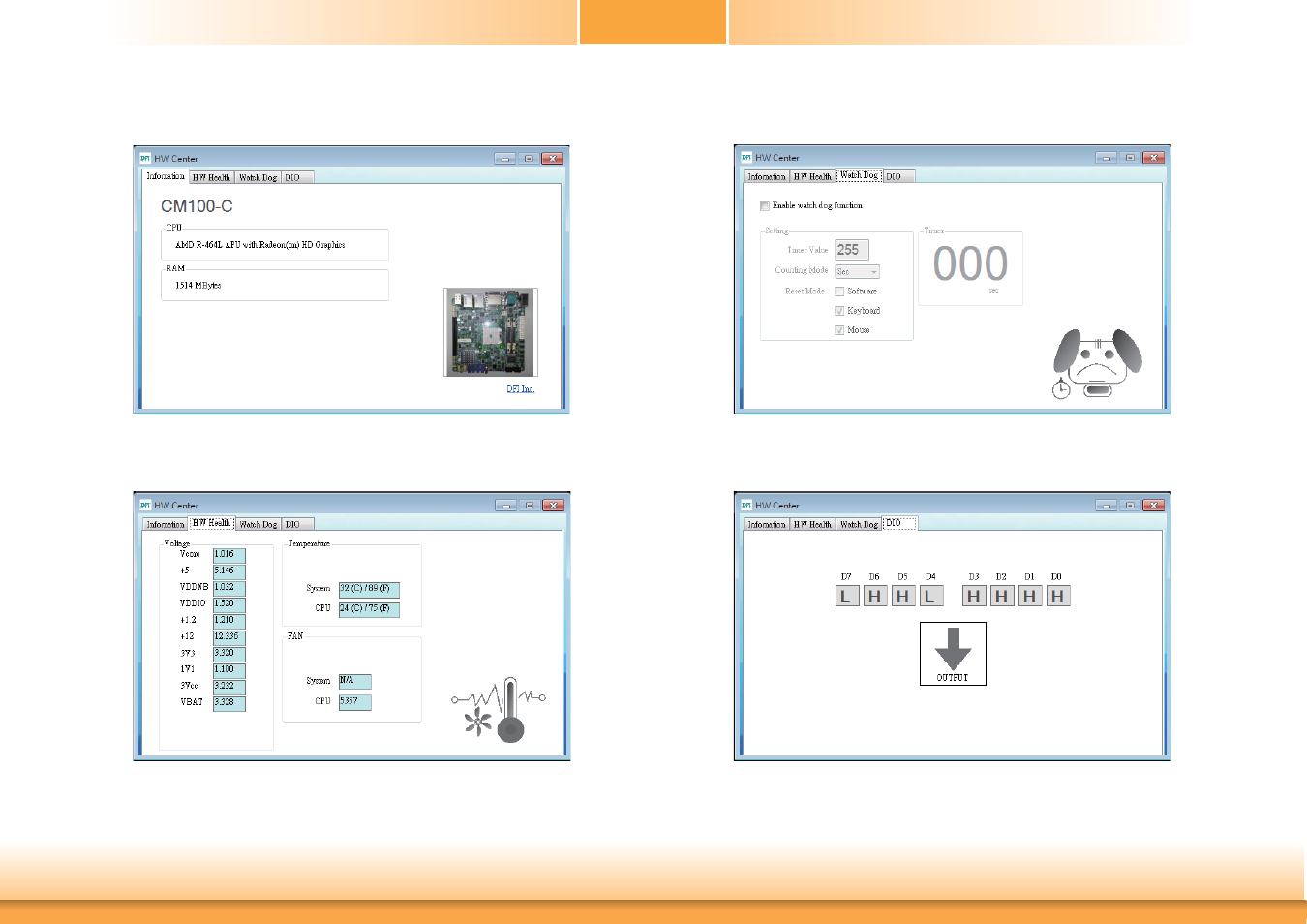 Chapter 4 | DFI CM100-C User Manual | Page 55 / 70