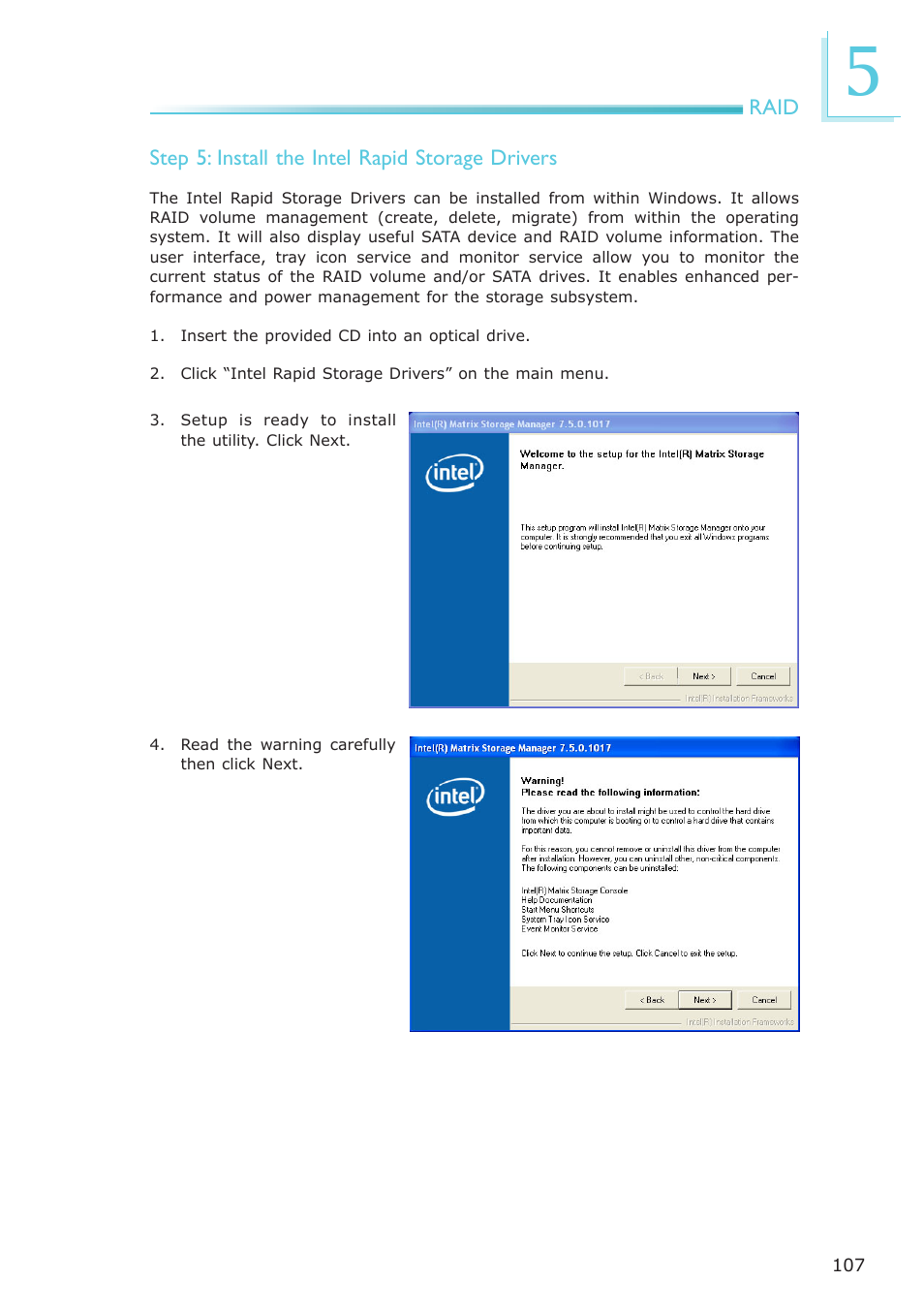 DFI CP100-NRM User Manual | Page 107 / 150