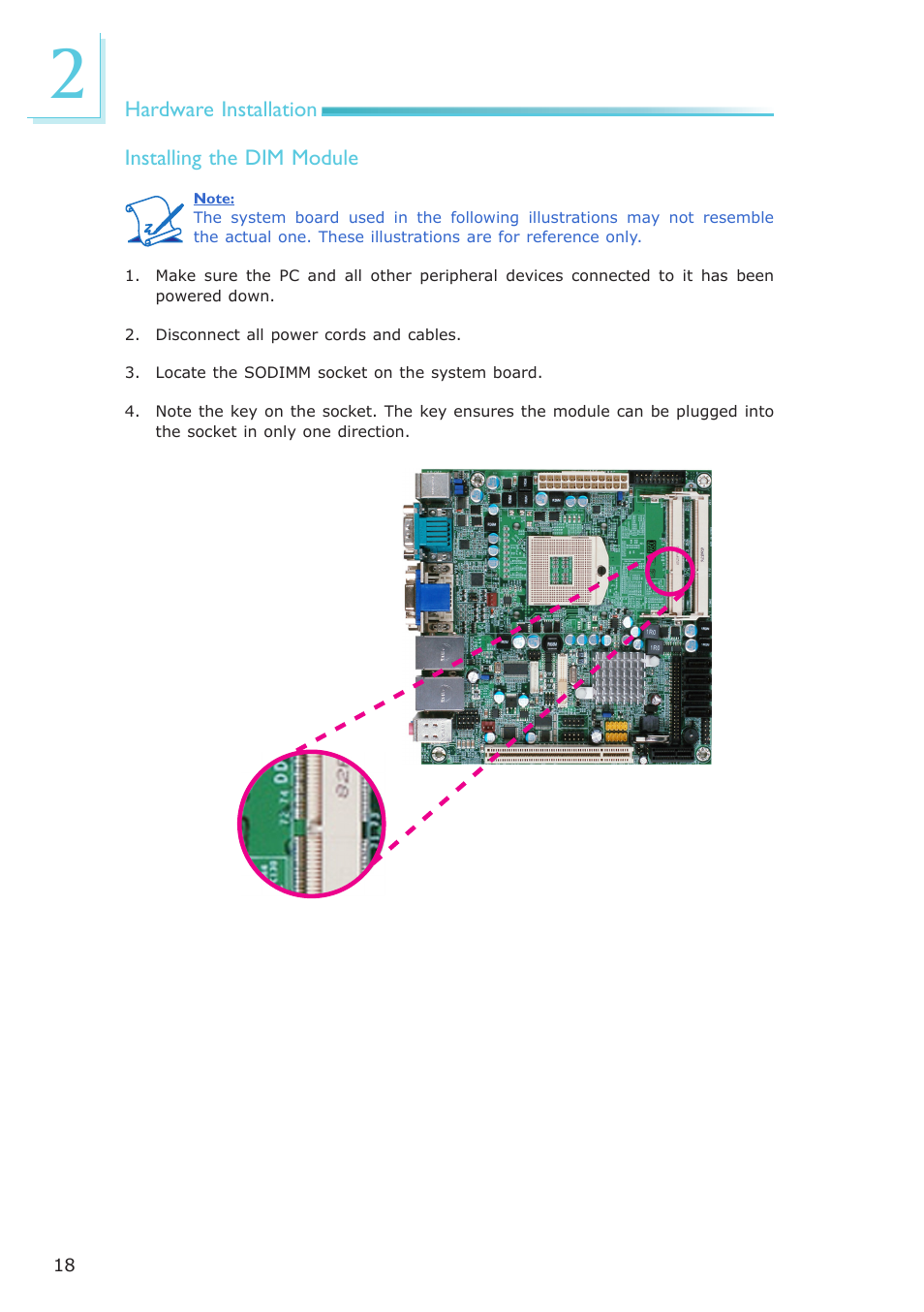 DFI CP100-NRM User Manual | Page 18 / 150