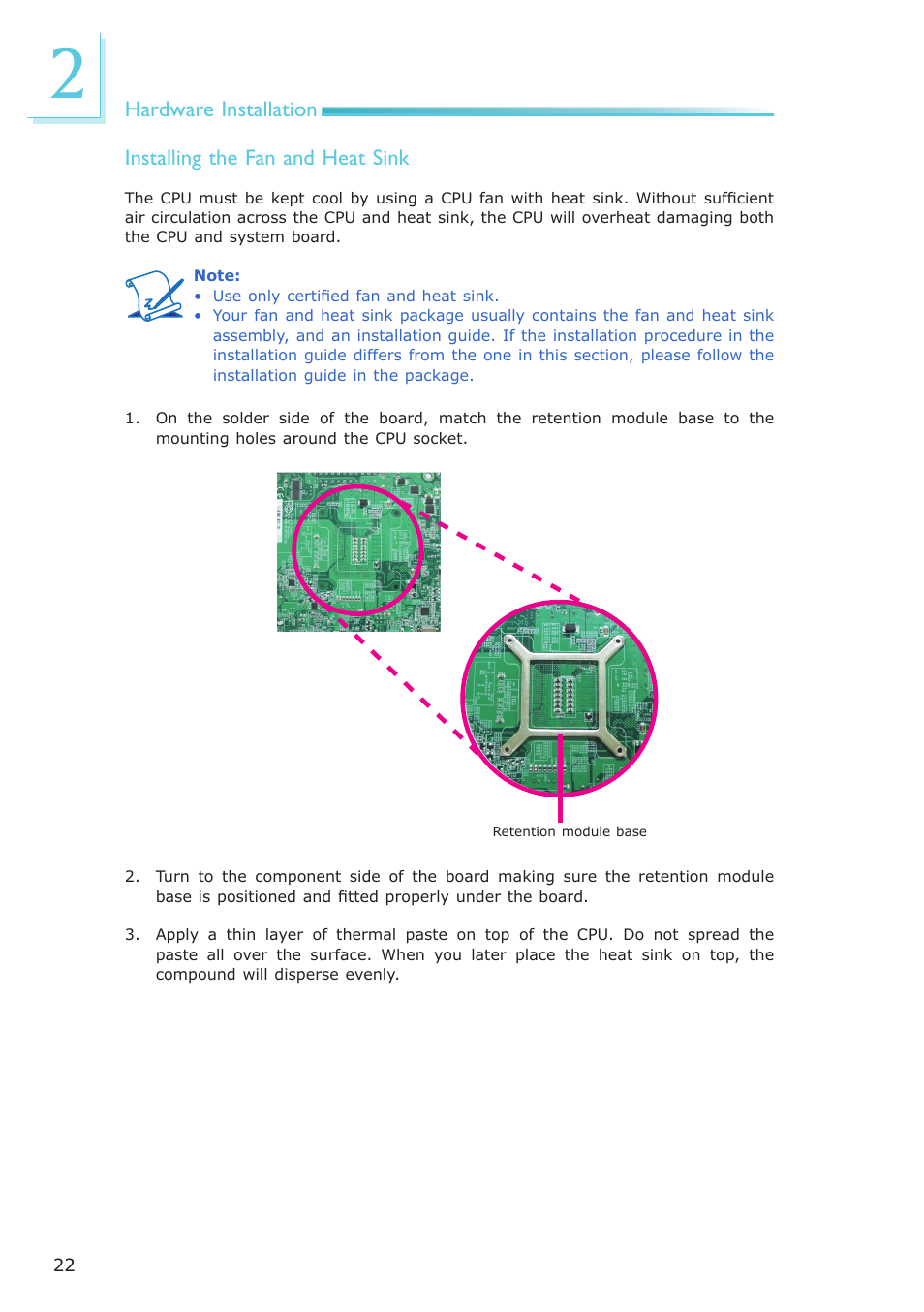 DFI CP100-NRM User Manual | Page 22 / 150