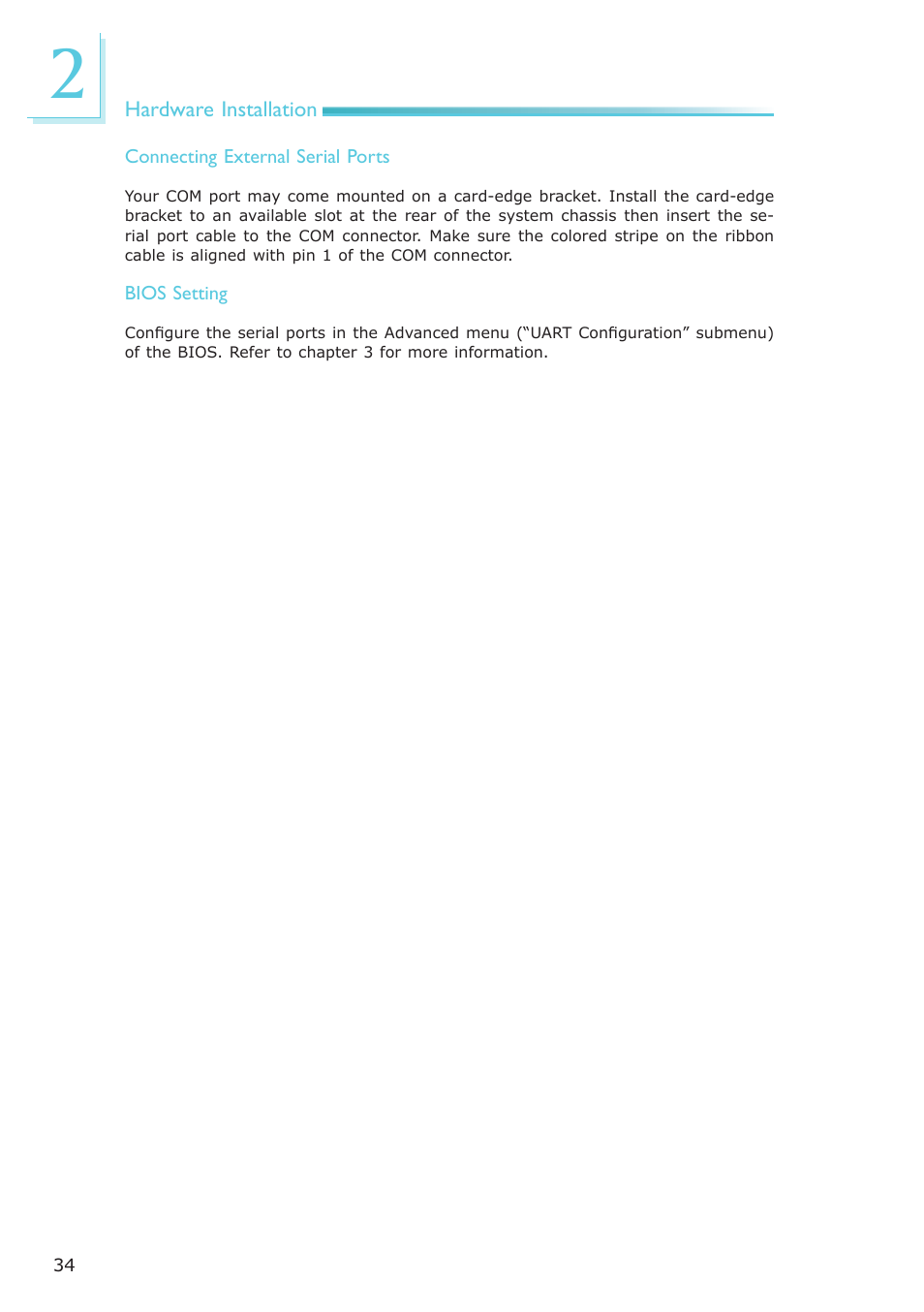 DFI CP100-NRM User Manual | Page 34 / 150