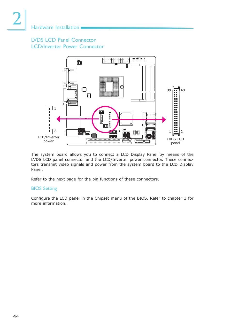 DFI CP100-NRM User Manual | Page 44 / 150
