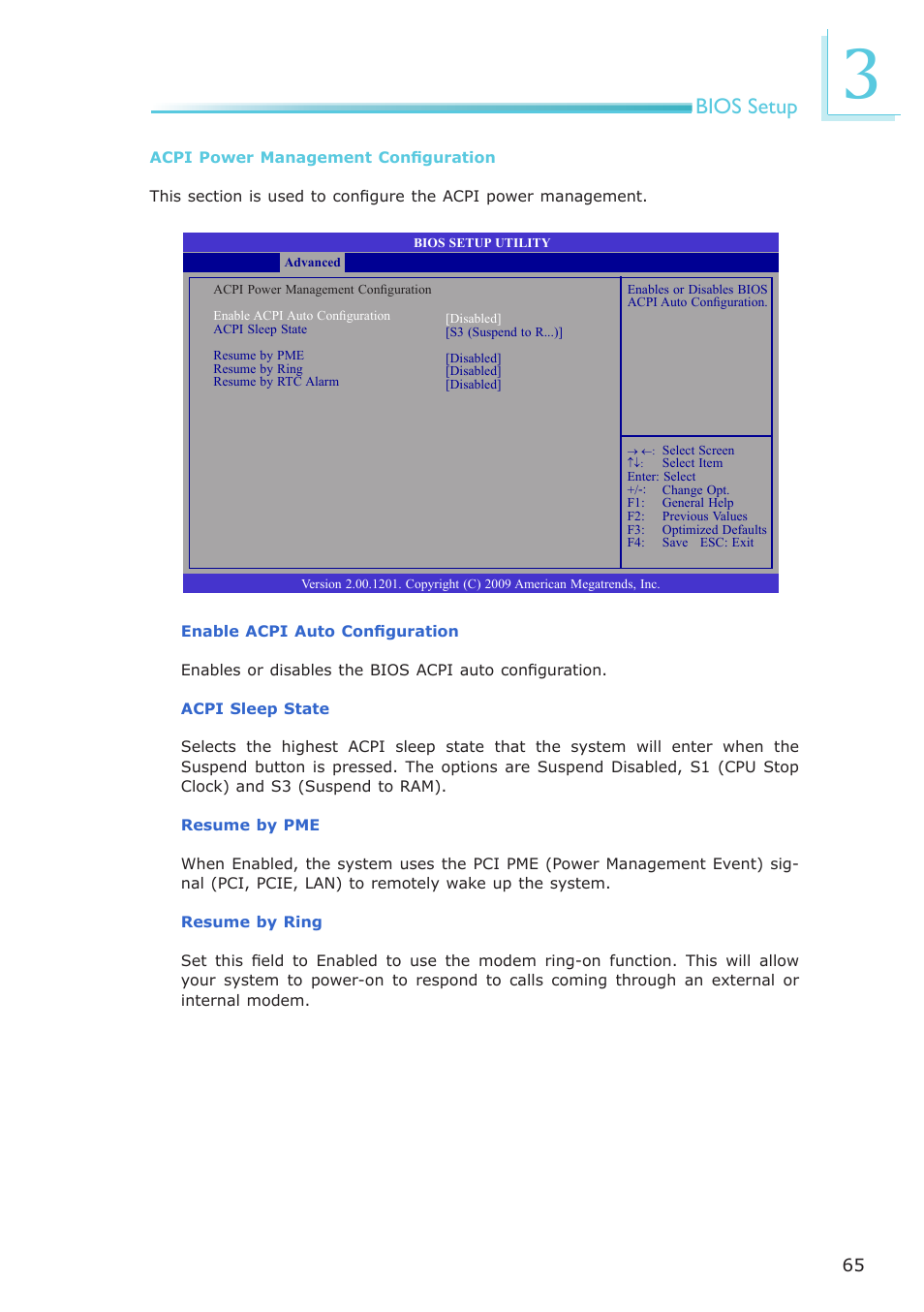 Bios setup | DFI CP100-NRM User Manual | Page 65 / 150