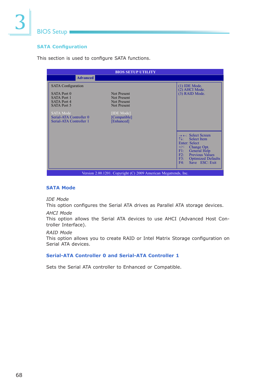 Bios setup | DFI CP100-NRM User Manual | Page 68 / 150