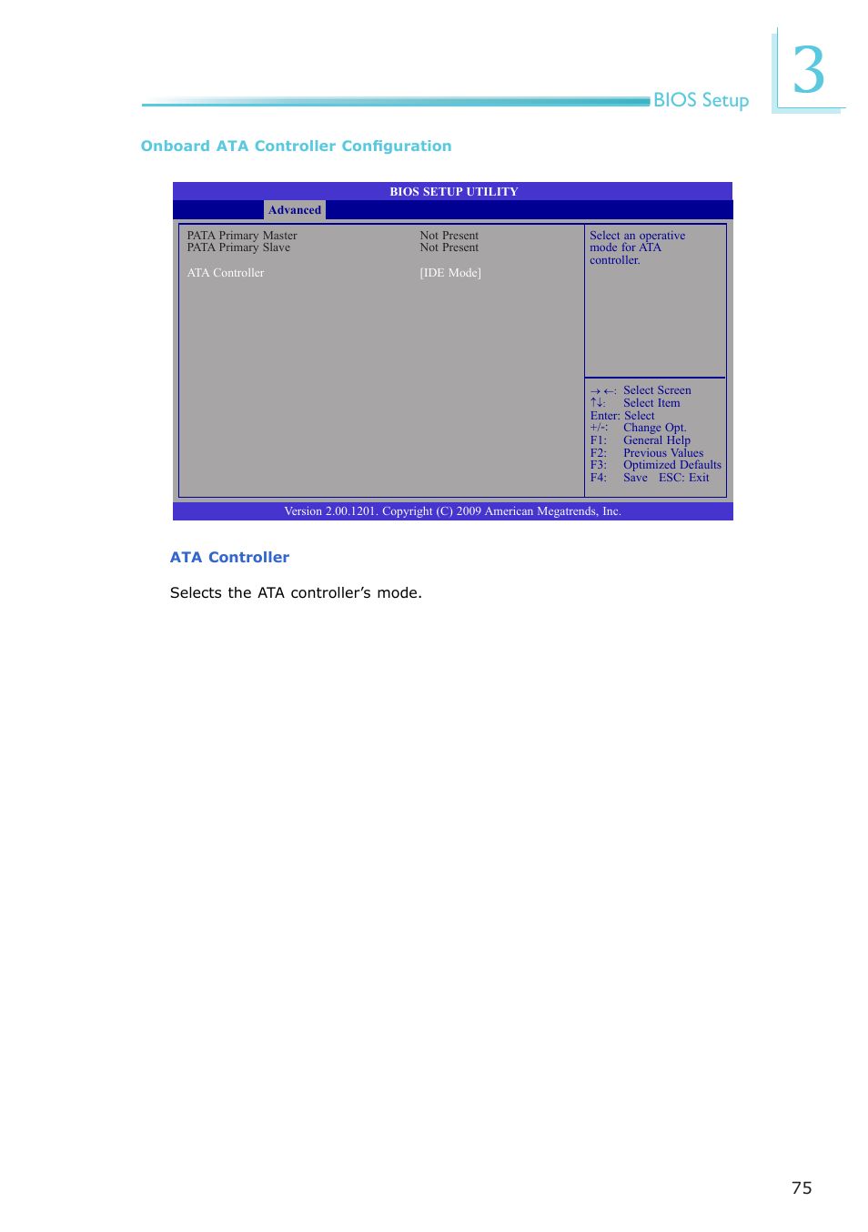 Bios setup | DFI CP100-NRM User Manual | Page 75 / 150