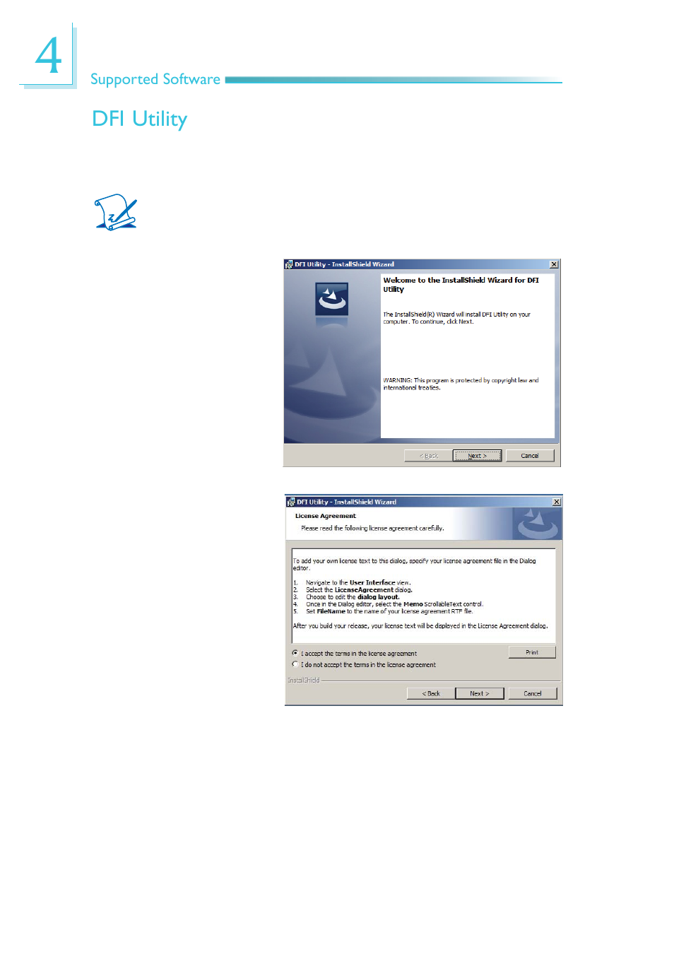 Dfi utility | DFI CR100-CRM User Manual | Page 118 / 177