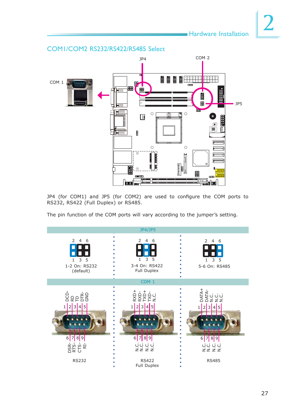 DFI CR100-CRM User Manual | Page 27 / 177