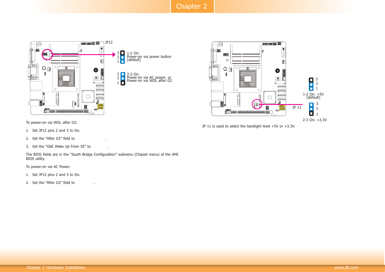 Chapter 2 | DFI CR101-D User Manual | Page 16 / 67
