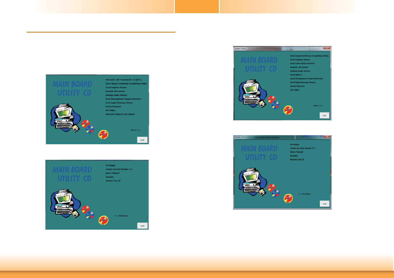 Chapter 4 - supported software, Chapter 4 chapter 4 - supported software | DFI CR101-D User Manual | Page 45 / 67