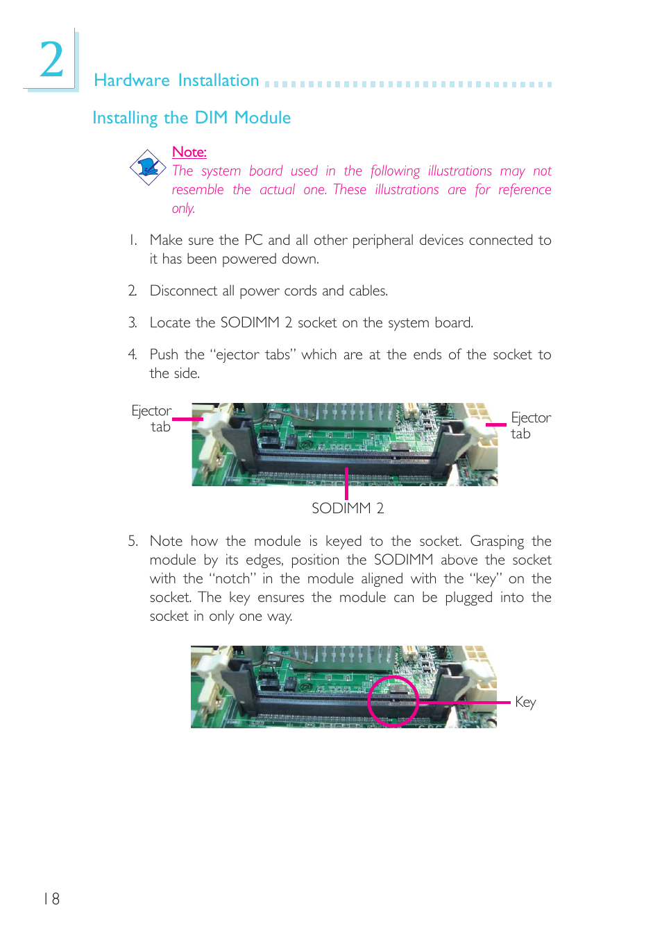 DFI G5C100-NR User Manual | Page 18 / 160