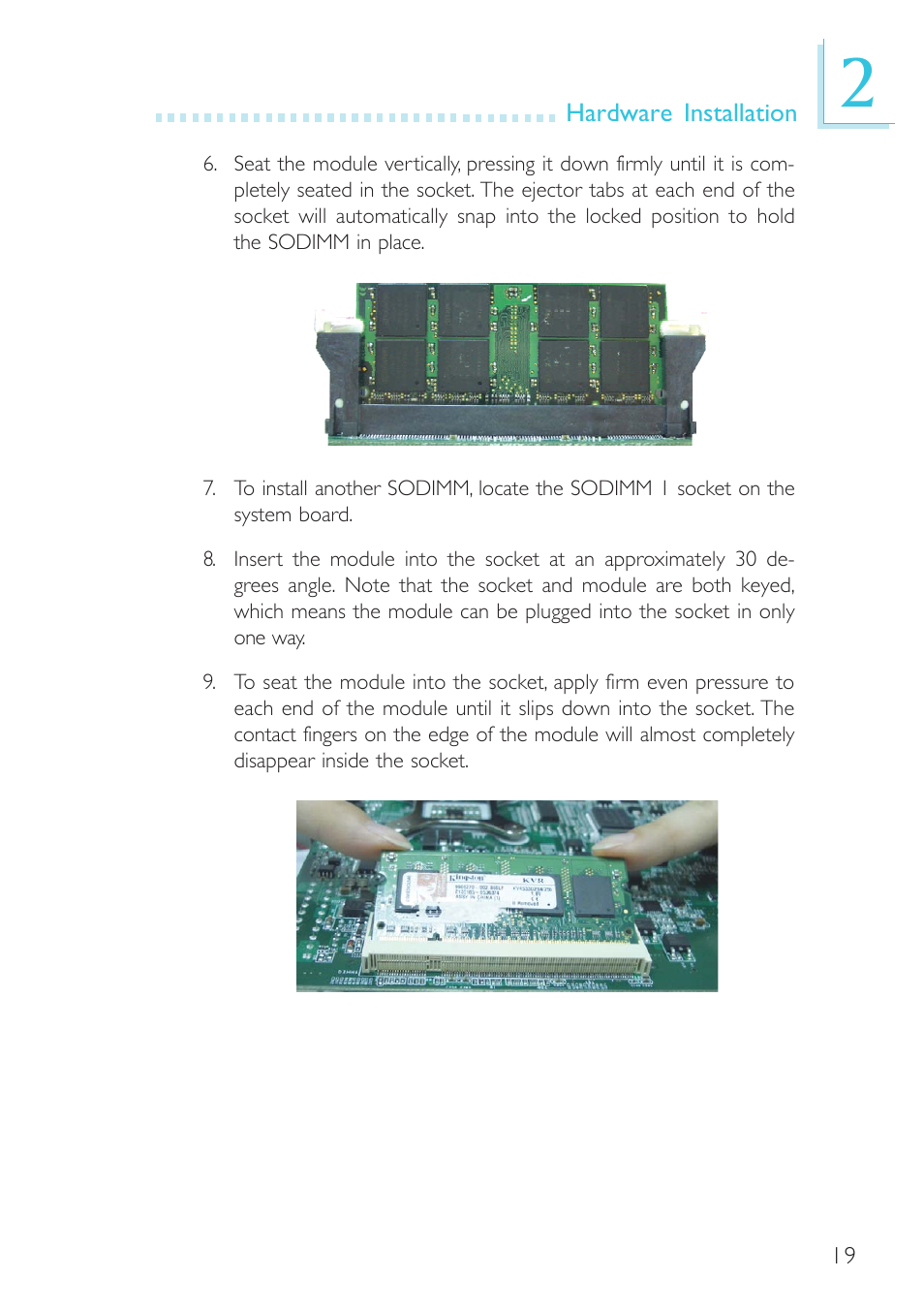 DFI G5C100-NR User Manual | Page 19 / 160