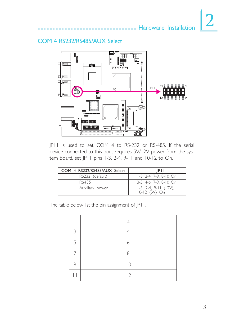 DFI G5C100-NR User Manual | Page 31 / 160