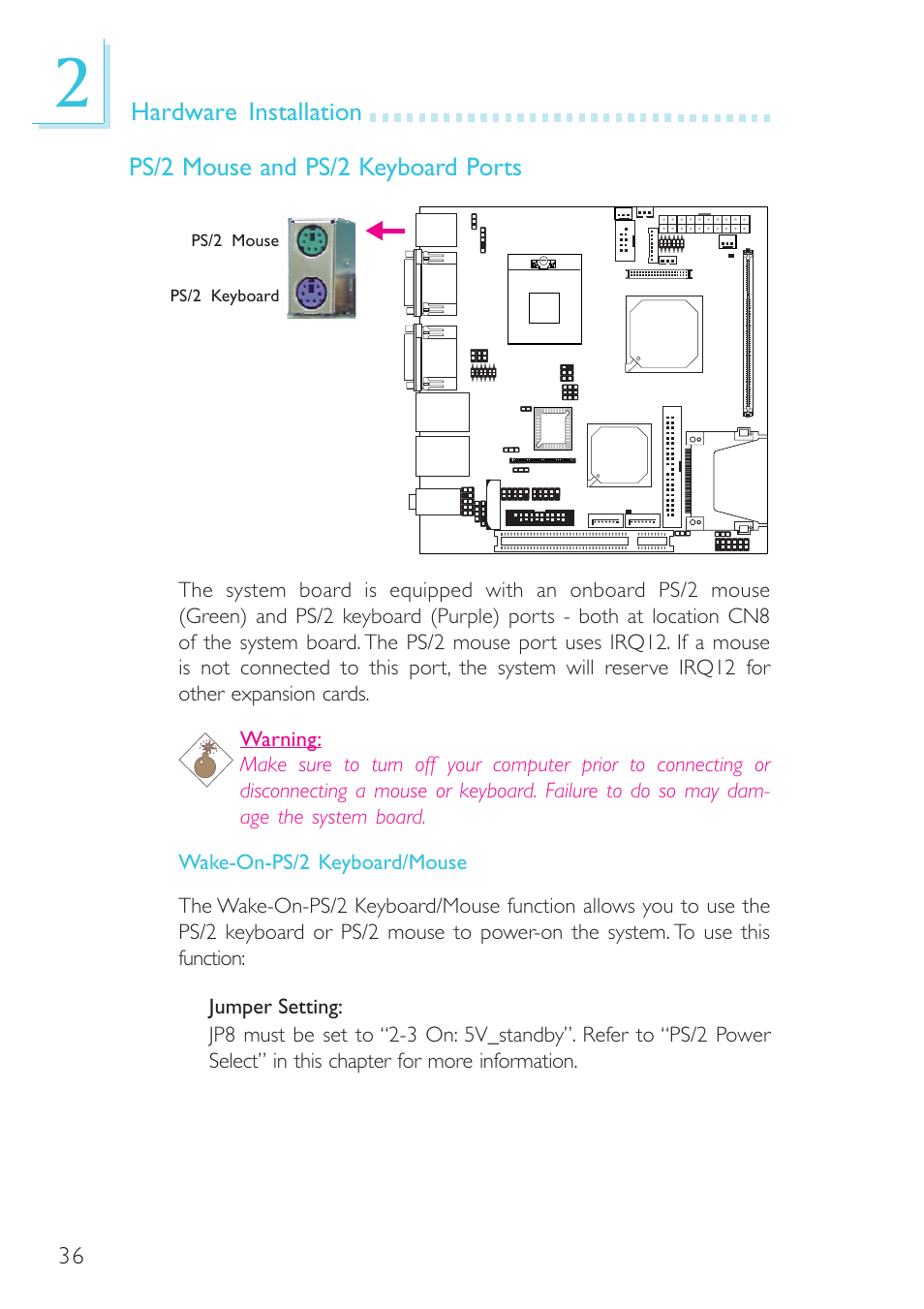 DFI G5C100-NR User Manual | Page 36 / 160