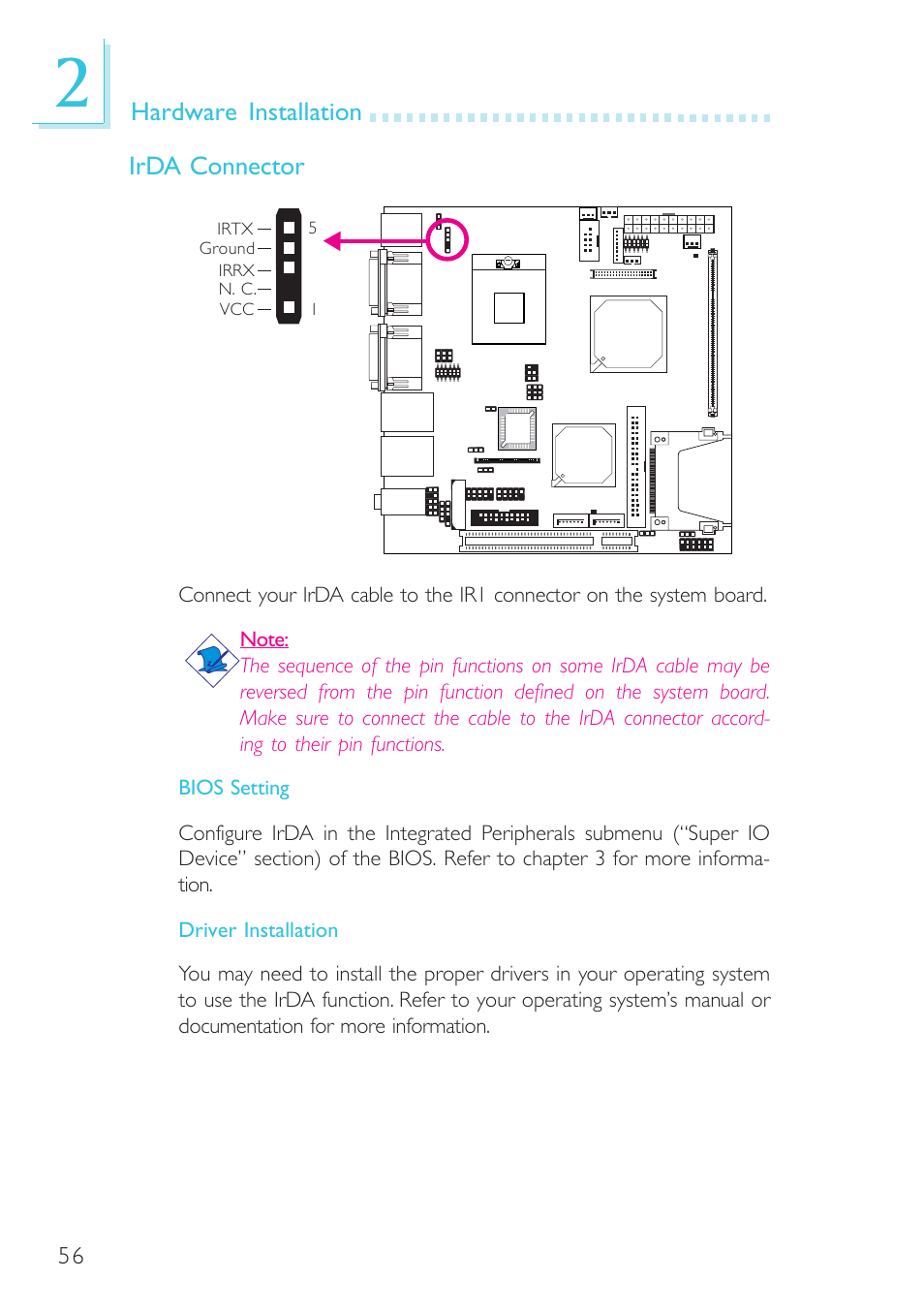 DFI G5C100-NR User Manual | Page 56 / 160