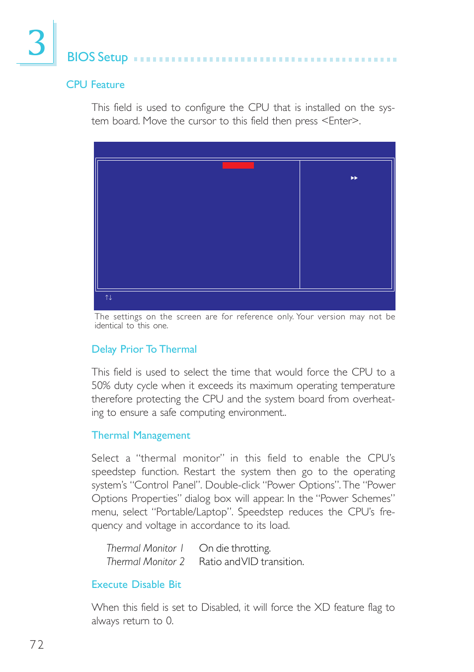 Bios setup | DFI G5C100-NR User Manual | Page 72 / 160