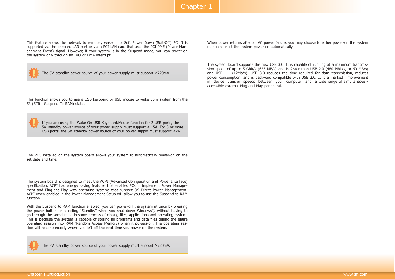Chapter 1 | DFI HD100-H81 User Manual | Page 8 / 79