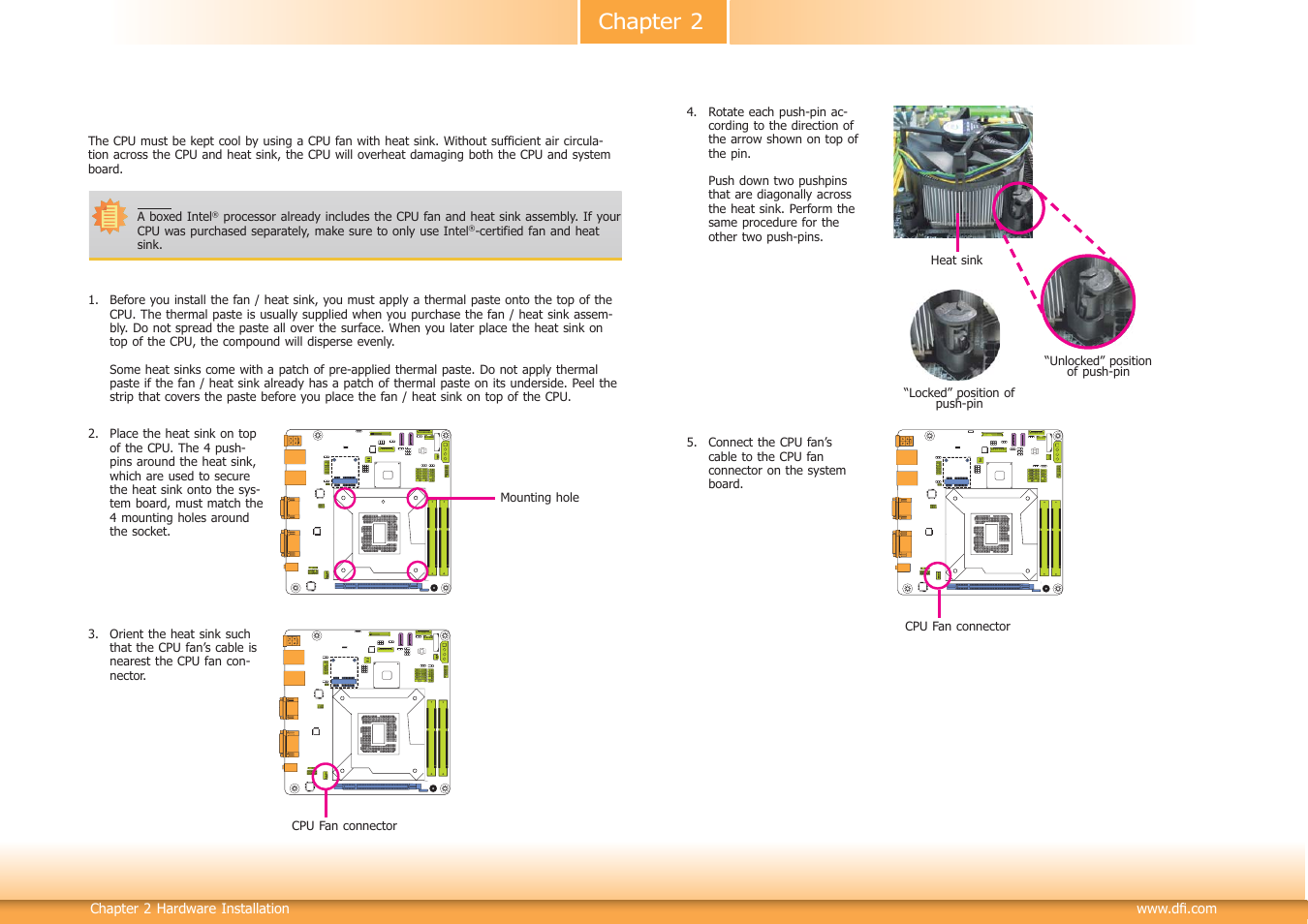 Chapter 2 | DFI HD101-H81 User Manual | Page 14 / 83