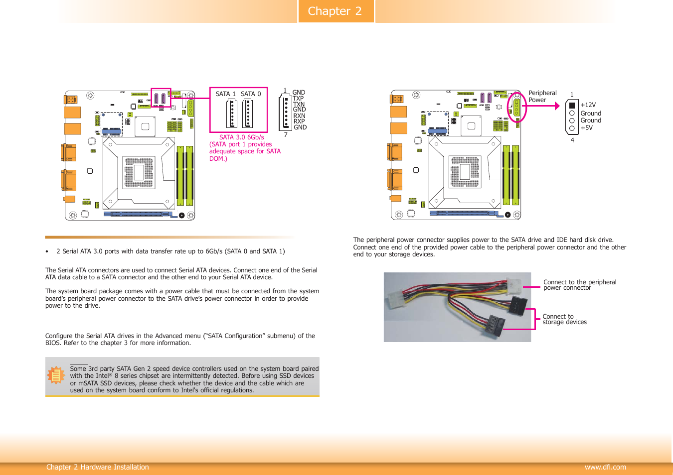 I/o connectors, Chapter 2 i/o connectors | DFI HD101-H81 User Manual | Page 25 / 83