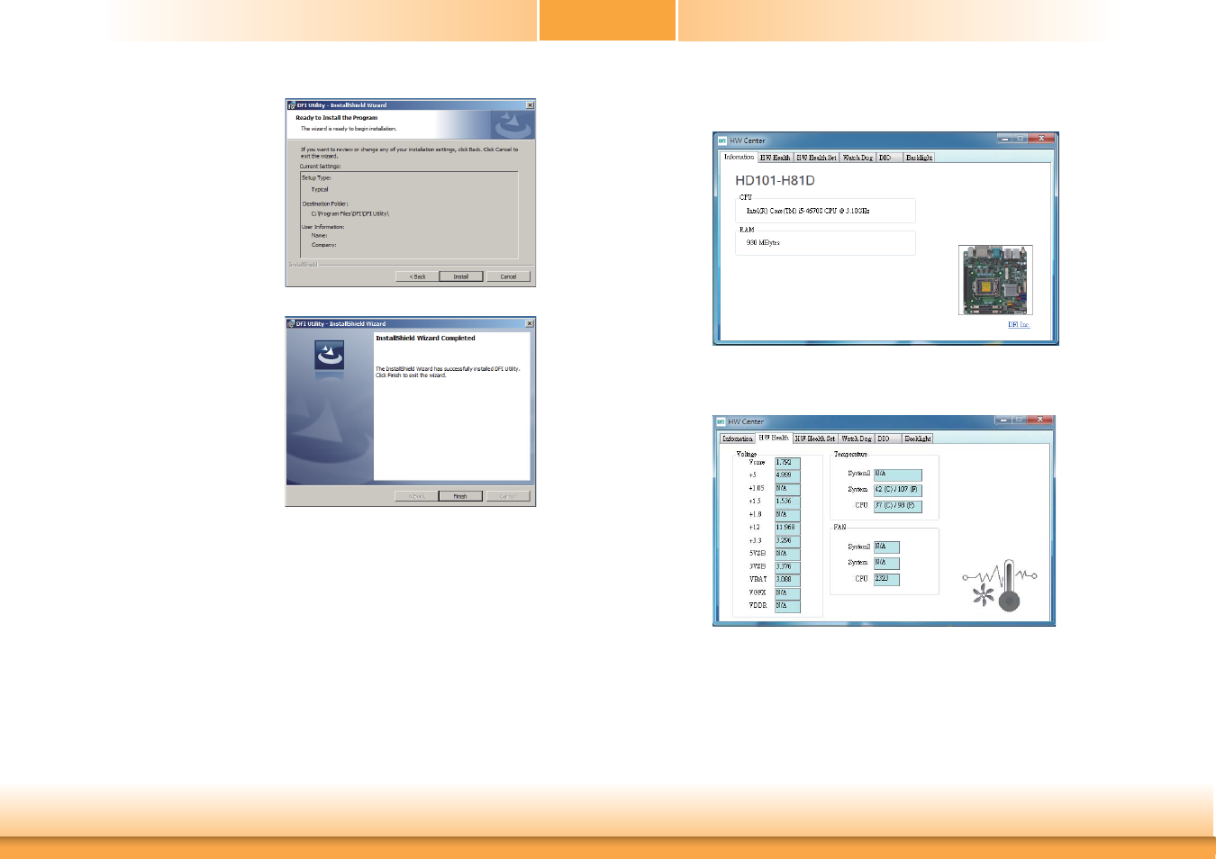 Chapter 4 | DFI HD101-H81 User Manual | Page 64 / 83