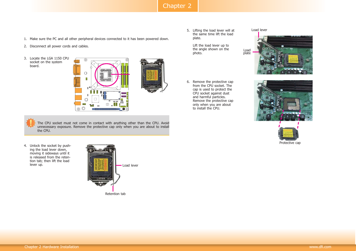 Chapter 2 | DFI HD171-H81 User Manual | Page 12 / 70