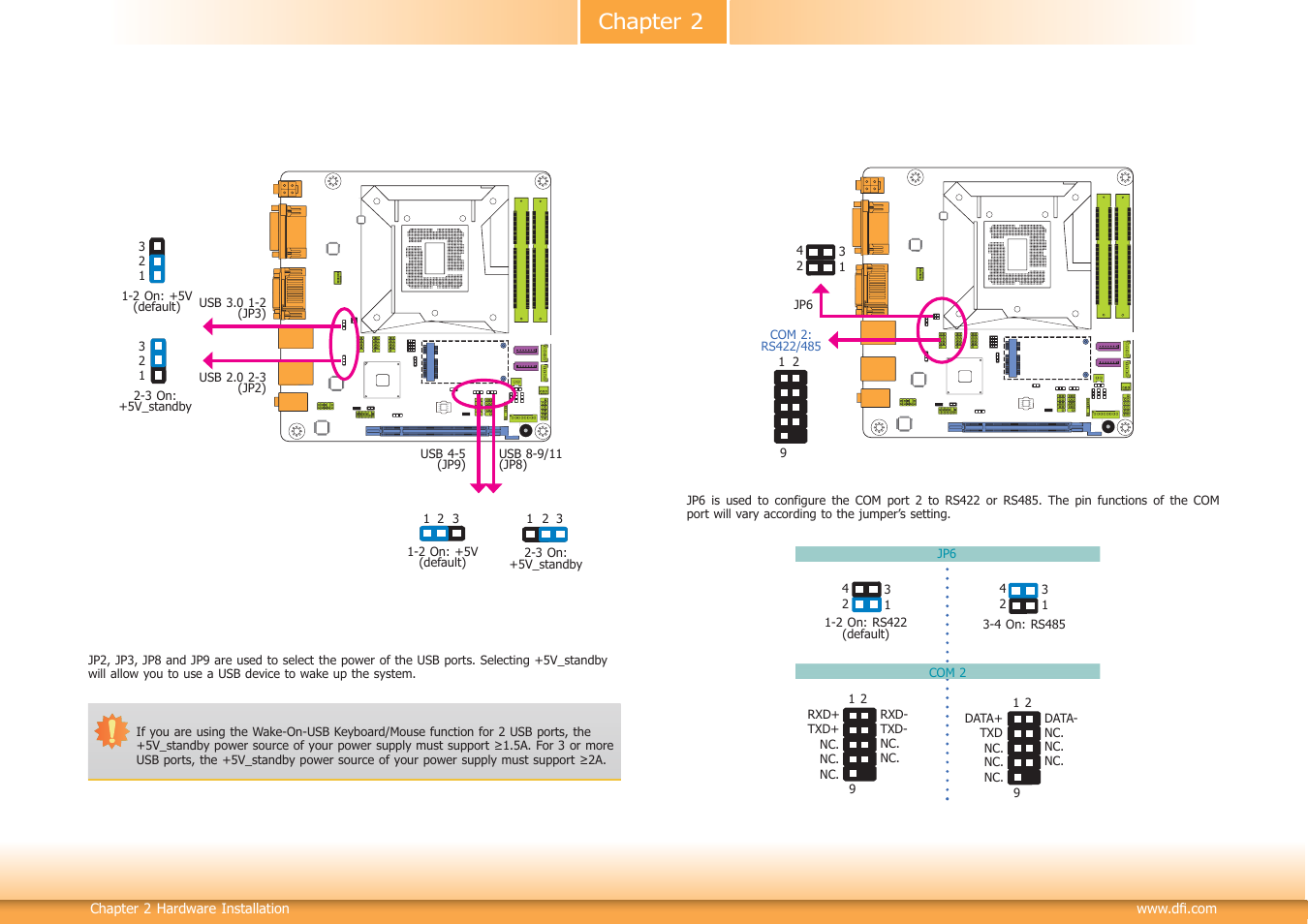 Chapter 2 | DFI HD171-H81 User Manual | Page 16 / 70