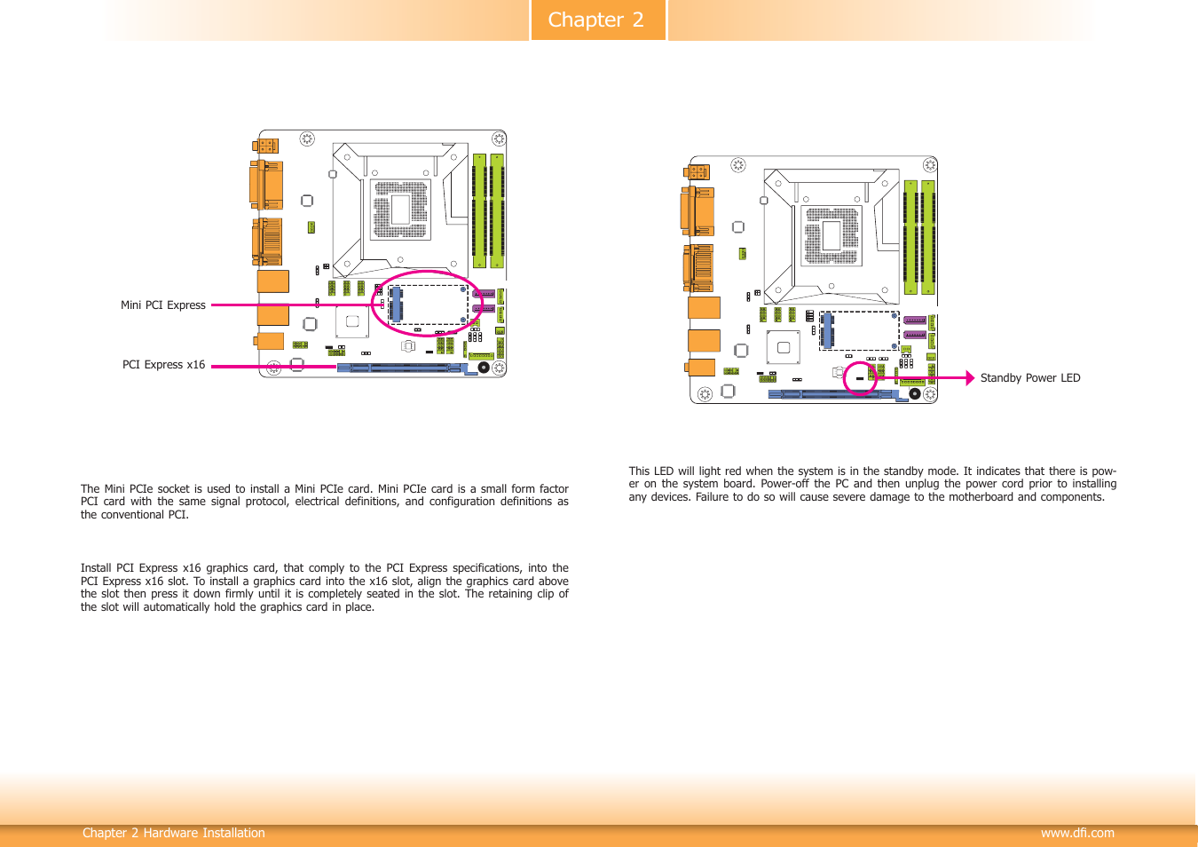 Chapter 2 | DFI HD171-H81 User Manual | Page 26 / 70